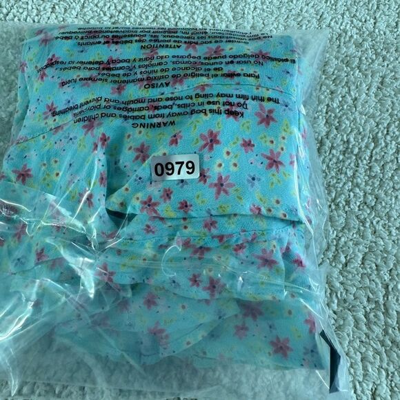 Ll Bean skirt womens Size Small Petite floral ruffle hem drawstring rayon spring - Picture 11 of 11